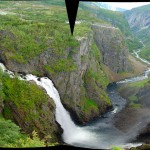 Panoramafoto waterval