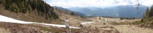 Panorama 1300 meter startplek