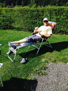 Stefke relaxeert