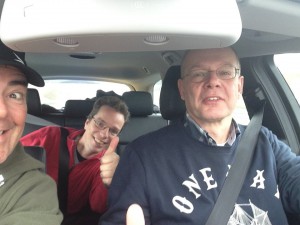 De "Onderweg-in-de-auto-foto"